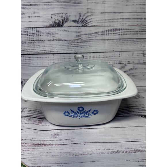 Vintage Corningware Blue Cornflower Lot NICE! SUPER GOOD CONDITION cottagecore - Picture 7 of 16